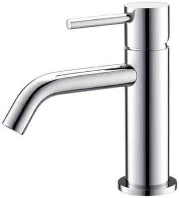 Wiesbaden Wastafelmengkraan Opbouw Style Uitloop 6.5 cm 1-hendel Chroom