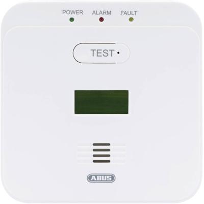 ABUS COWM510 Koolmonoxidemelder werkt op batterijen Detectie van Koolmonoxide