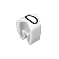 Weidmüller 0251311000 CLI C 2-4 WS/SW 0 MP Kabelmarkering Wit Aantal markeringen: 100 100 stuk(s) - thumbnail