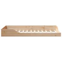 Bedframe Bruin 75 x 190 cm Massief grenenhout - thumbnail