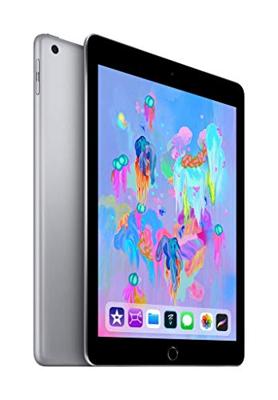 Apple iPad 9.7 (6. Gen) 128GB Wi-Fi - Space Grey (Renewed)