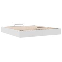 Bedframe zonder matras 160x200 cm kunstleer wit - thumbnail