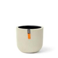 Capi pot bol Groove 14x13cm beige - thumbnail