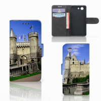 Sony Xperia Z3 Compact Flip Cover Kasteel - thumbnail