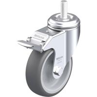 Blickle LKRA-PATH 101G-FI-GS12 Zwenkwiel met rem Wieldiameter: 100 mm Draagvermogen (max.): 120 kg 1 stuk(s) - thumbnail