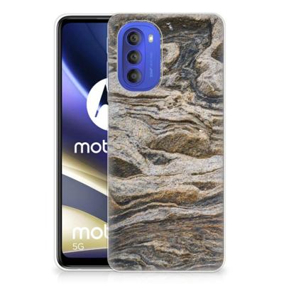 Motorola Moto G51 5G | TPU | Siliconen hoesje | Steen