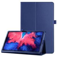 Lunso - Stand flip sleepcover hoes - Lenovo Tab P11 / P11 Plus - Donkerblauw - thumbnail