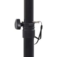 Monitorspeakerstandaards 2 st staal zwart - thumbnail