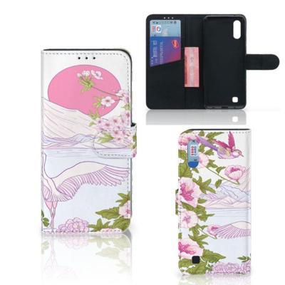 Samsung Galaxy M10 | Telefoonhoesje | Met pasjeshouder | Bird Standing