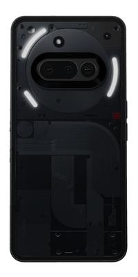 Nothing Phone (3a) 128 GB - Handy mit Essential Space, 50-MP-Hauptkamera, 32-MP-Frontkamera, 30-facher Ultra-Zoom, 8 GB RAM, Langer Akkulaufzeit und 6,77 Zoll Flexibles FHD+ AMOLED-Display - Schwarz