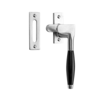 De Oude Deurklink Raamsluiting Klassiek ventilatiestand mat nikkel rechts - thumbnail