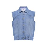 Frankie & Liberty Zomer bodywarmer meisjes - jeans blauw - Rimona - thumbnail
