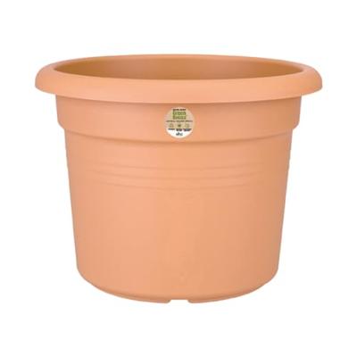 Elho green basics cilinder bloempot 30 cm mild terra