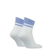 Puma Quarter Sokken New Heritage 2-pack Wit / Blauw-39/42 - thumbnail