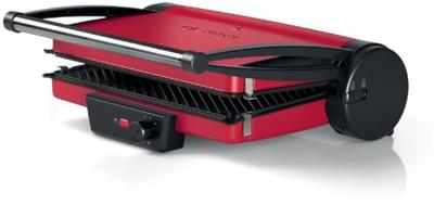 Bosch Haushalt TCG4104 Elektrisch Contactgrill Zwart, Rood