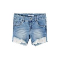 NAME IT KIDS slim fit jeans short Salli blauw - thumbnail