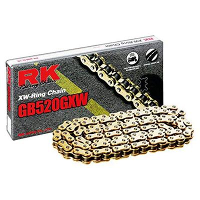 RK Chain 520 gxw 96 n gold/gold open