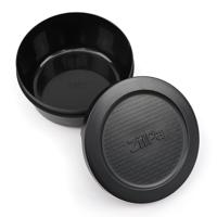 ZiiPa Pizzadeeg doos - ø 16 cm / 250 gram - Zwart - 6 stuks - thumbnail