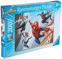 Ravensburger - spiderman - de kracht van de spin 200 stuks xxl - thumbnail