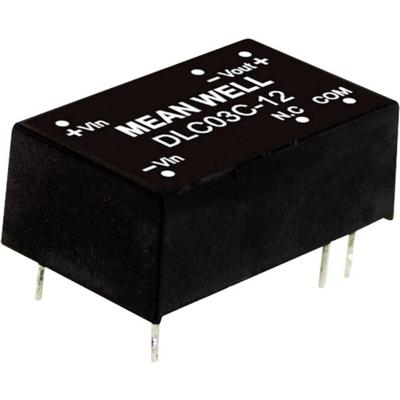 MEAN WELL DLC03A-05 DC/DC-convertermodule 300 mA 3 W Aantal uitgangen: 2 x Inhoud 1 stuk(s)