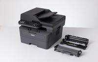 Brother MFC-L2827DW Multifunctionele printer Laser, kleur Zwart/wit A4 Printen, scannen, kopiëren, faxen Duplex, LAN, USB, WiFi - thumbnail
