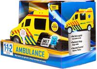 112 Rescue Racers Ambulance met Licht en Geluid - thumbnail