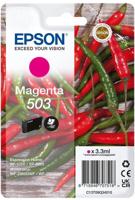 Epson 503 3.3ml Magenta inktcartridge - thumbnail