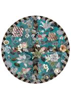 Moooi Carpets - Malmaison Aquamarine - 350 rond Vloerkleed - thumbnail