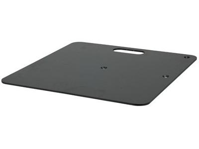 Wentex Pipe and drape baseplate 8kg zwart
