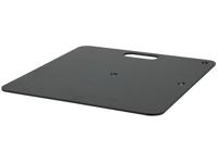 Wentex Pipe and drape baseplate 8kg zwart - thumbnail