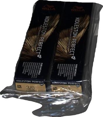 Wella Professionals Koleston Perfect Me+ Permanent Creme Colour 3/0 Dark Brown 60ml