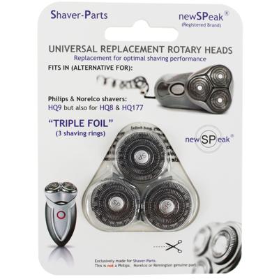Shaver-Parts scheerhoofd alt hq9/hq177 Shaver-Parts scheerhoofd alt hq9/hq177