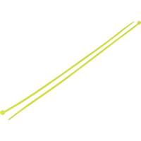 TRU COMPONENTS 93038c418 Kabelbinder 300 mm 2.80 mm Geel Nagloeiend 100 stuk(s) - thumbnail