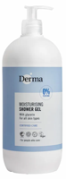 Derma Moisturizing Shower Gel Parfumvrij - thumbnail