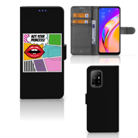 OPPO Reno5 Z | A94 5G | Wallet Case | met Pasjes | Popart Princess - thumbnail