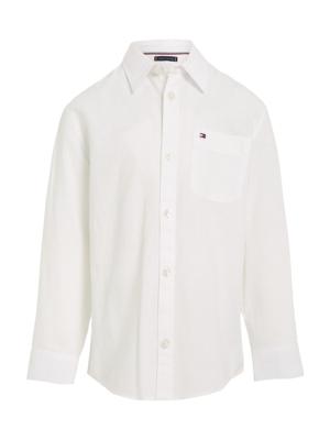 Hemp Shirt L/S White