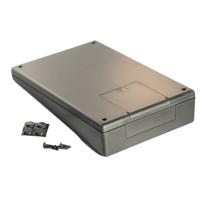 Hammond Electronics 1599KTLGY Consolebehuizing (l x b x h) 220 x 140 x 40 mm ABS Grijs 1 stuk(s) - thumbnail