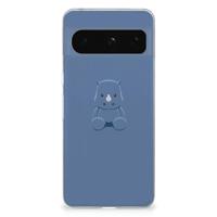 Google Pixel 8 Pro Telefoonhoesje met Naam Baby Rhino - thumbnail
