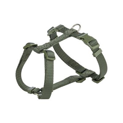 Trixie hondentuig premium h-tuig olijfgroen