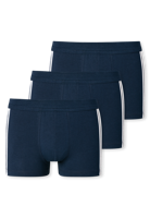 3-pack heren boxershort 95/5 - Stripe - Gestreept heren ondergoed - Blauw - Zwart - Combi - thumbnail