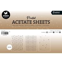 Studio Light • essentials acetate sheet snowflakes white - thumbnail