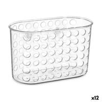 Douchehanger 19,3 x 12 x 9 cm Transparant Plastic PVC (12 Stuks) - thumbnail