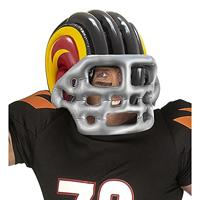 Opblaasbare American Football player helm - thumbnail