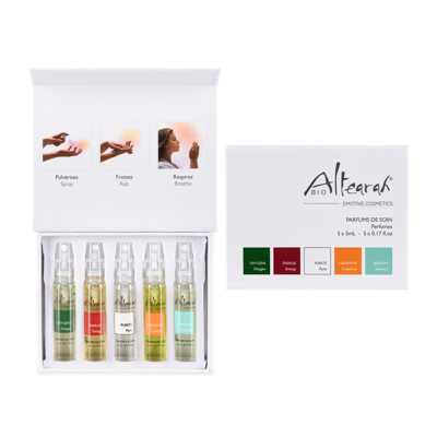 Altearah Parfum de soin essentials 5x5ml bio 1 Set