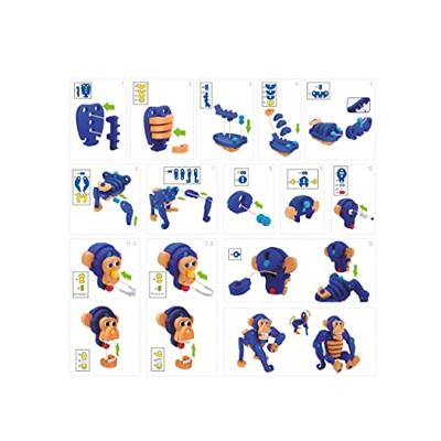 Toi Toys 3D puzzel foam Aap 19cm