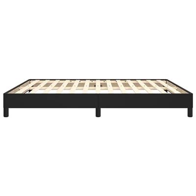 Bedframe kunstleer zwart 180x200 cm