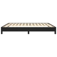 Bedframe kunstleer zwart 180x200 cm - thumbnail