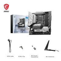 Moederbord - MSI - B760M Ptoject Zero Intel B760 LGA 1700 micro ATX - thumbnail