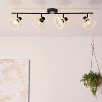 Brilliant Houten plafondlampNorah 4-lichts - 99740/76 - thumbnail