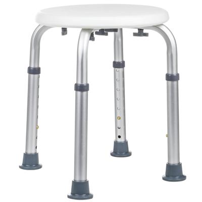 Hi Verstelbare douchekruk - tot 150kg - Anti slip - Wit Hi Verstelbare douchekruk - tot 150kg - Anti slip - Wit